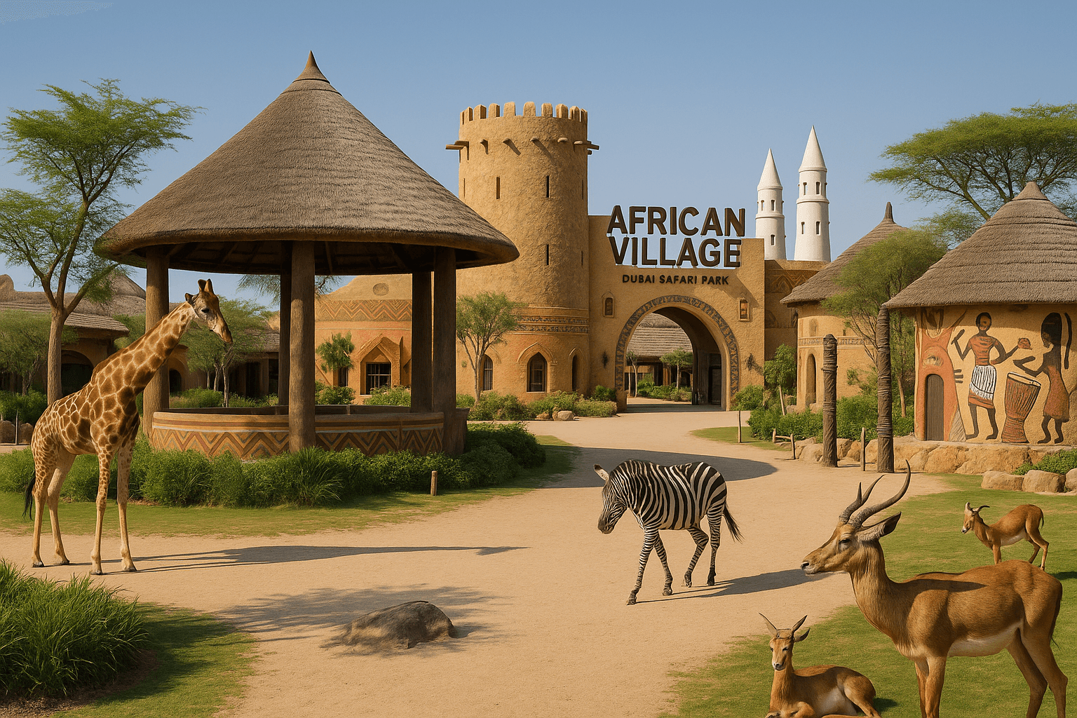 African Village at Dubai Safari Park.png