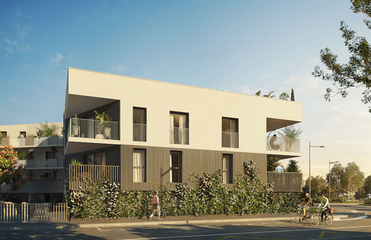 Programme immobilier neuf Côté Parc à Bègles