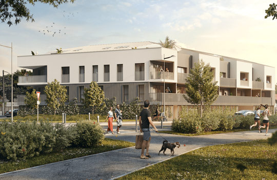 Programme immobilier neuf Côté Parc à Bègles