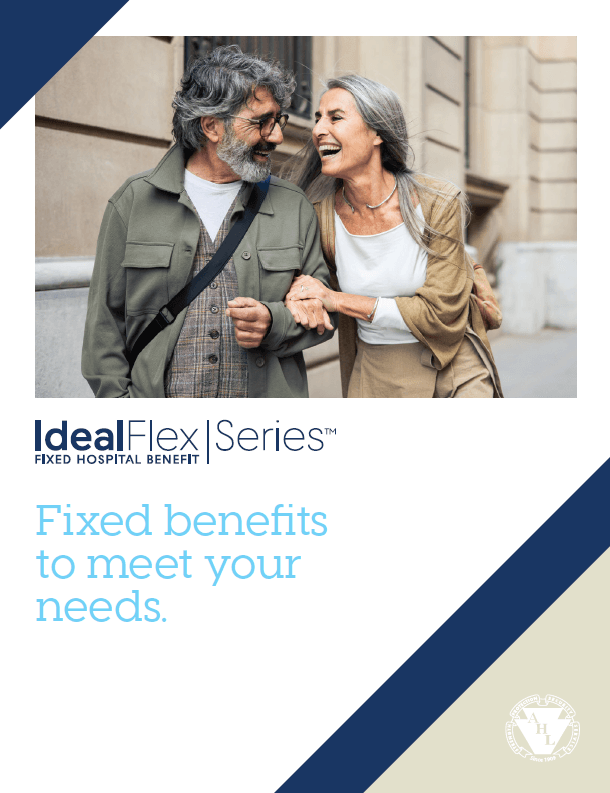 ideal flex series hospital indemnity brochure cover.png
