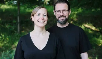 Die Gründer der Camping App, Jenny und Lukas