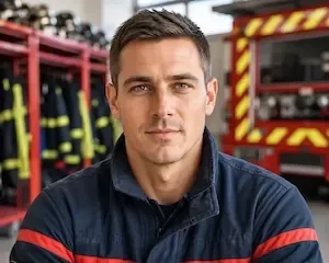 Jean-Louis Peipeyos, formateur en sécurité incendie