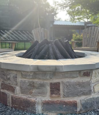 outdoor fire pit