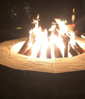 outdoor fire pit