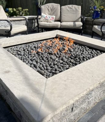 outdoor fire table