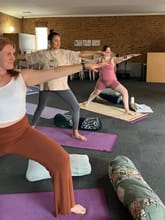 birth ready yoga three women posing pose.jpg