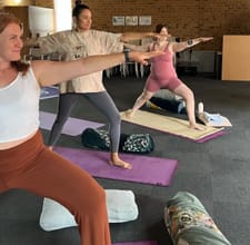 birth ready yoga three women posing pose.jpg