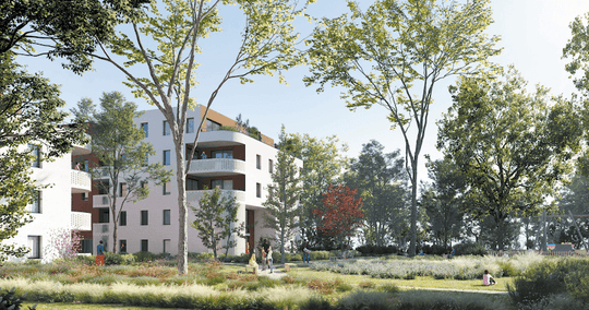 Programme immobilier neuf Les Jardins de Célan Pessac