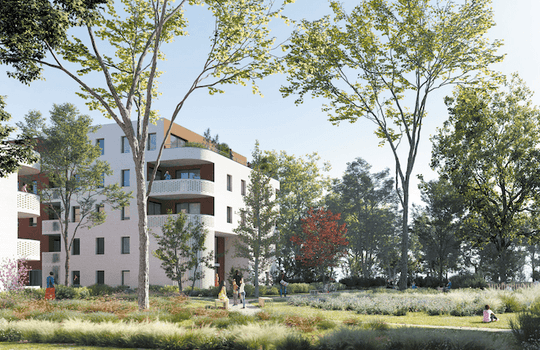 Programme immobilier neuf Les Jardins de Célan Pessac