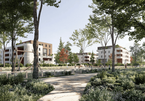 Programme immobilier neuf Les Jardins de Célan Pessac