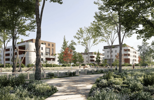 Programme immobilier neuf Les Jardins de Célan Pessac