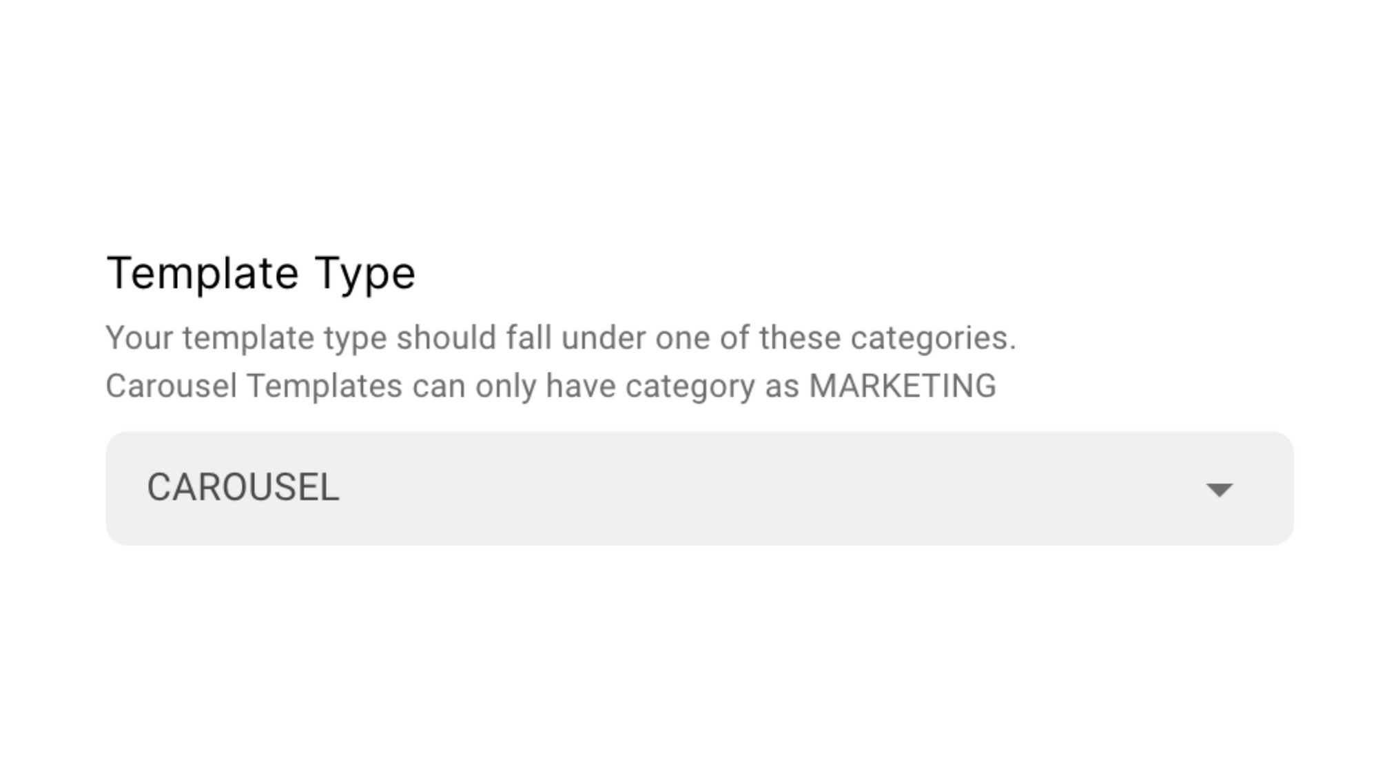 4. Under Template Type, select Carousel.png
