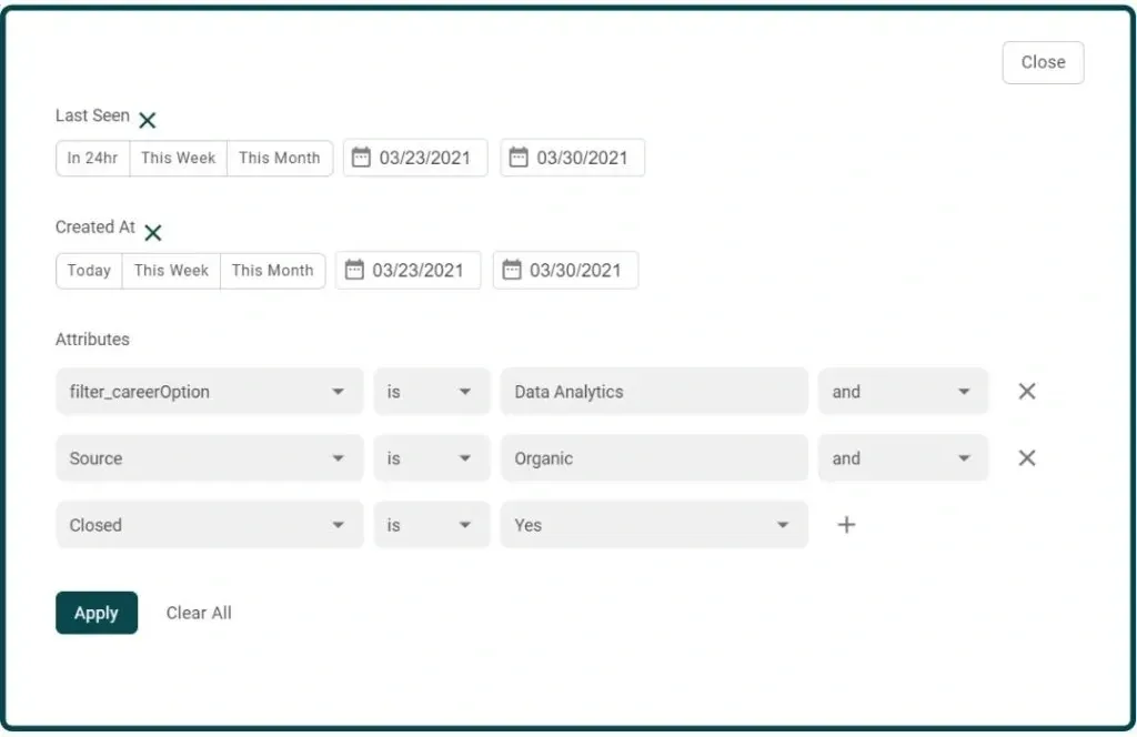 Filtering audience for WhatsApp Broadcasts2.webp