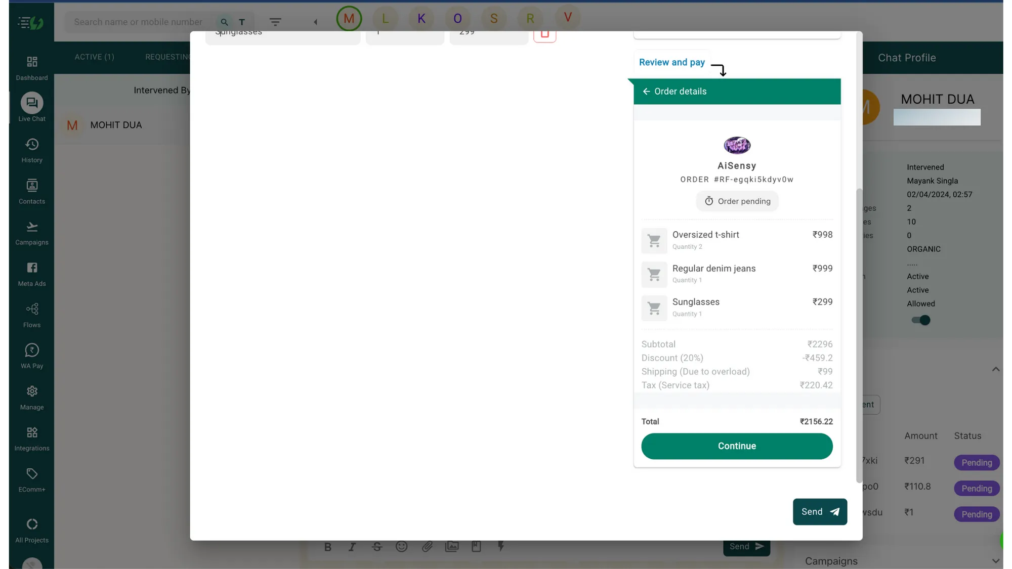 2. Send Payment messages via Live Chat & Chatbot Flows.webp
