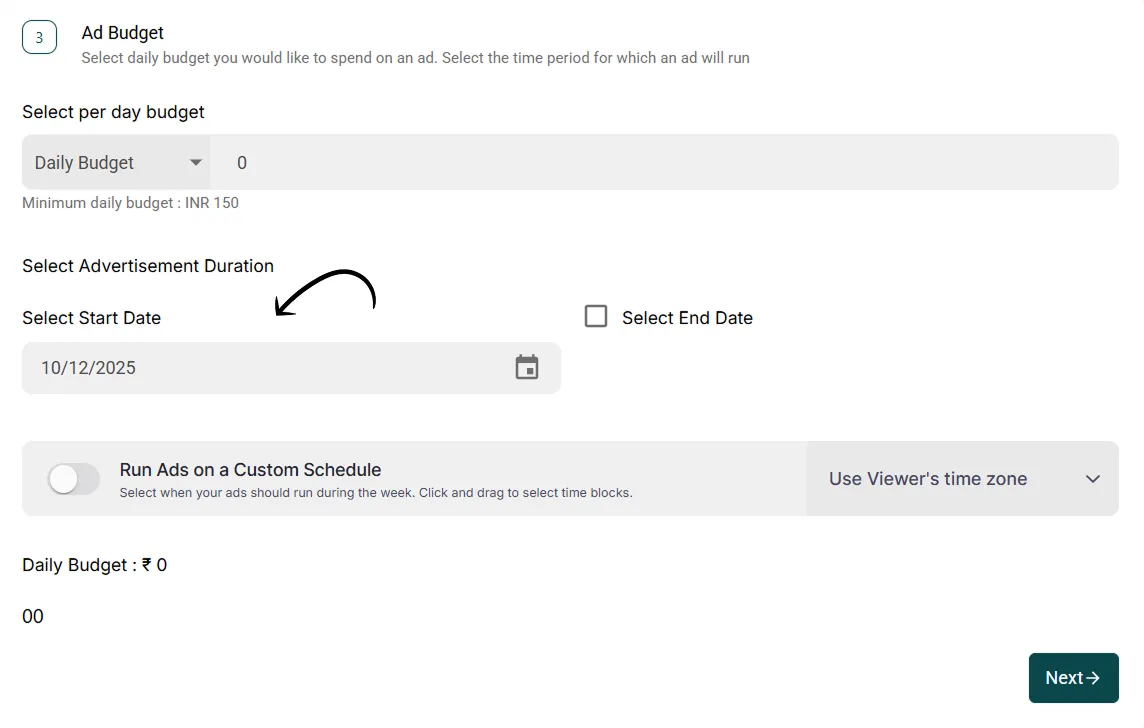 2. Schedule your Meta ad.webp
