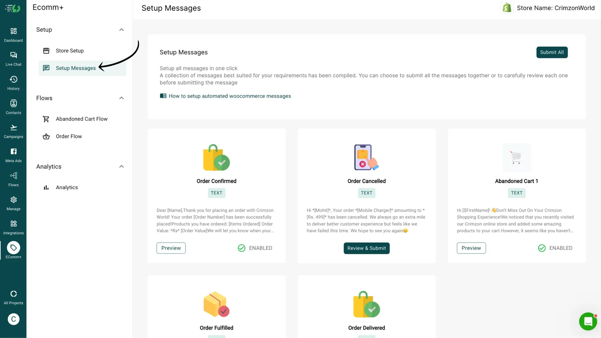 Approve an Abandoned Cart Template message in AiSensy-low.webp