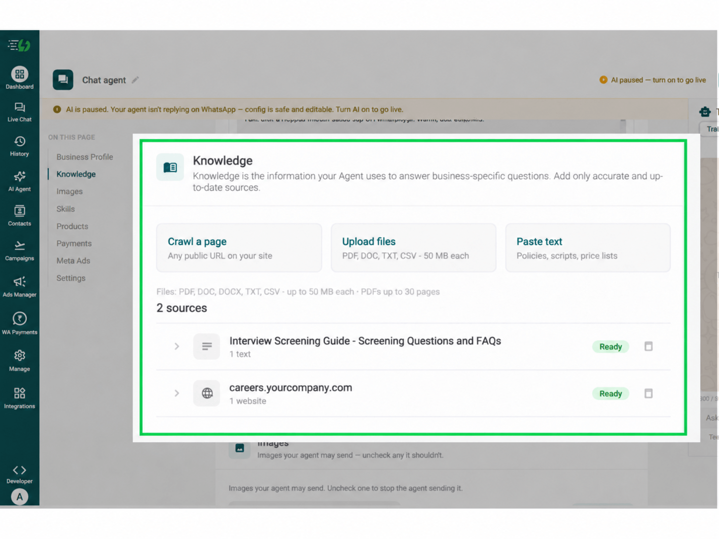 Interview Screening Knowledge Dashboard.png