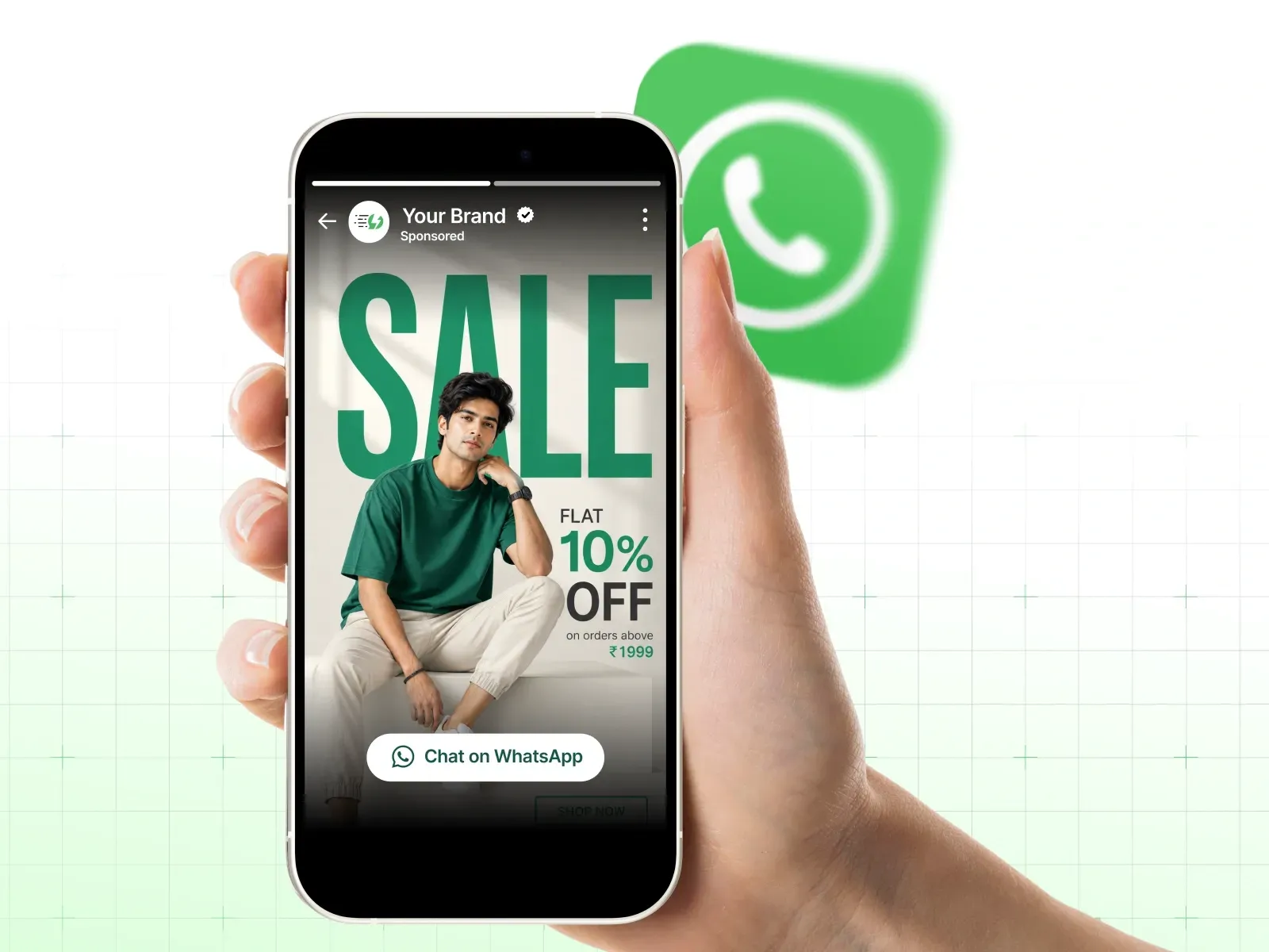 run whatsapp status ads by aisensy