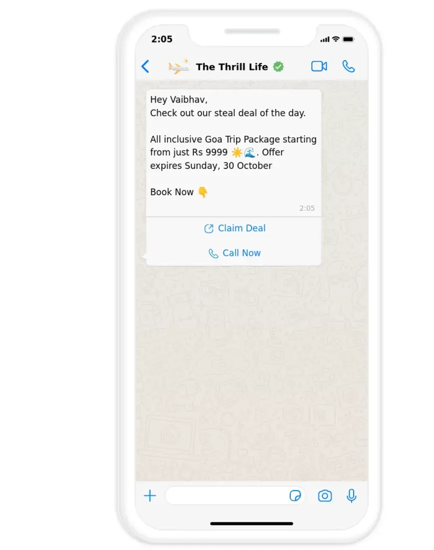 Vacation Discount Offer WhatsApp Message2.webp
