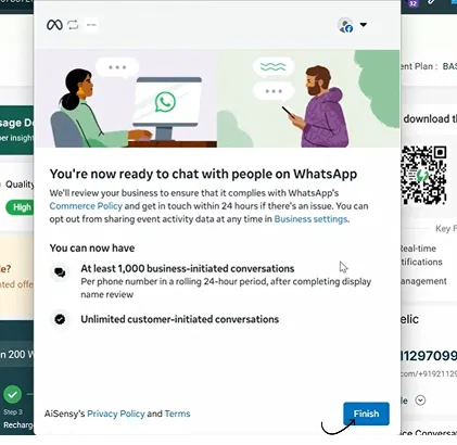 Tap Finish and you are done.webp