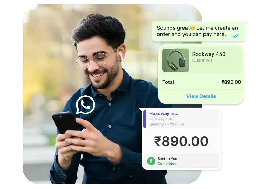 Homepage - Collect Payments on WhatsApp.webp