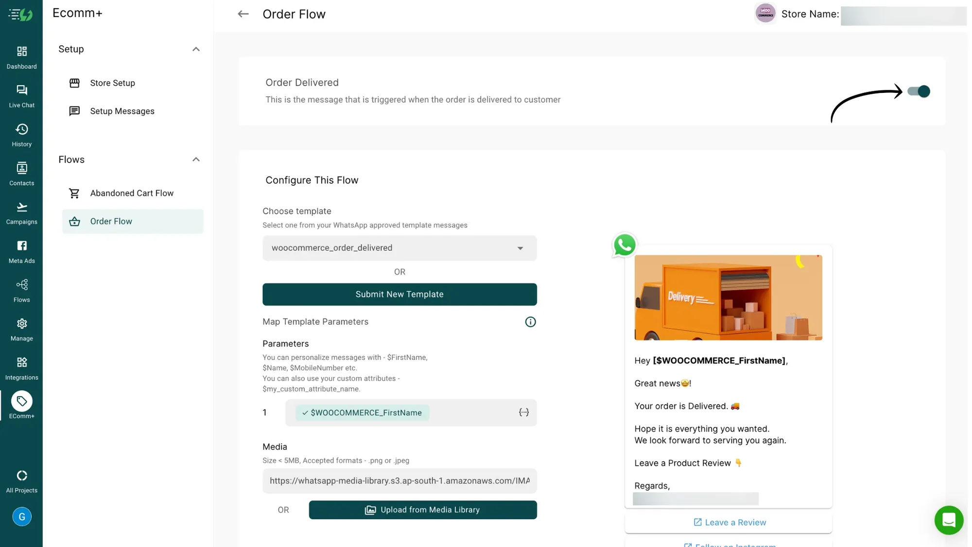 Step 3. Enable Order Delivered message-low.webp
