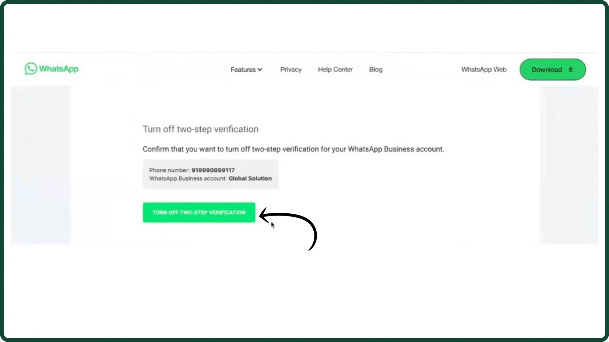 7. Click disable 2FA2.webp
