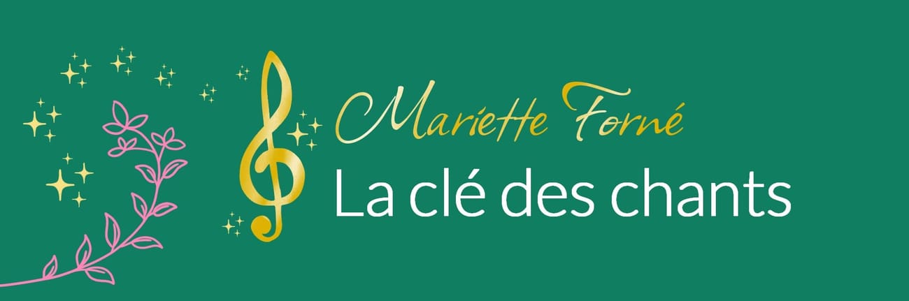 bannière de mon blog, La clé des chants