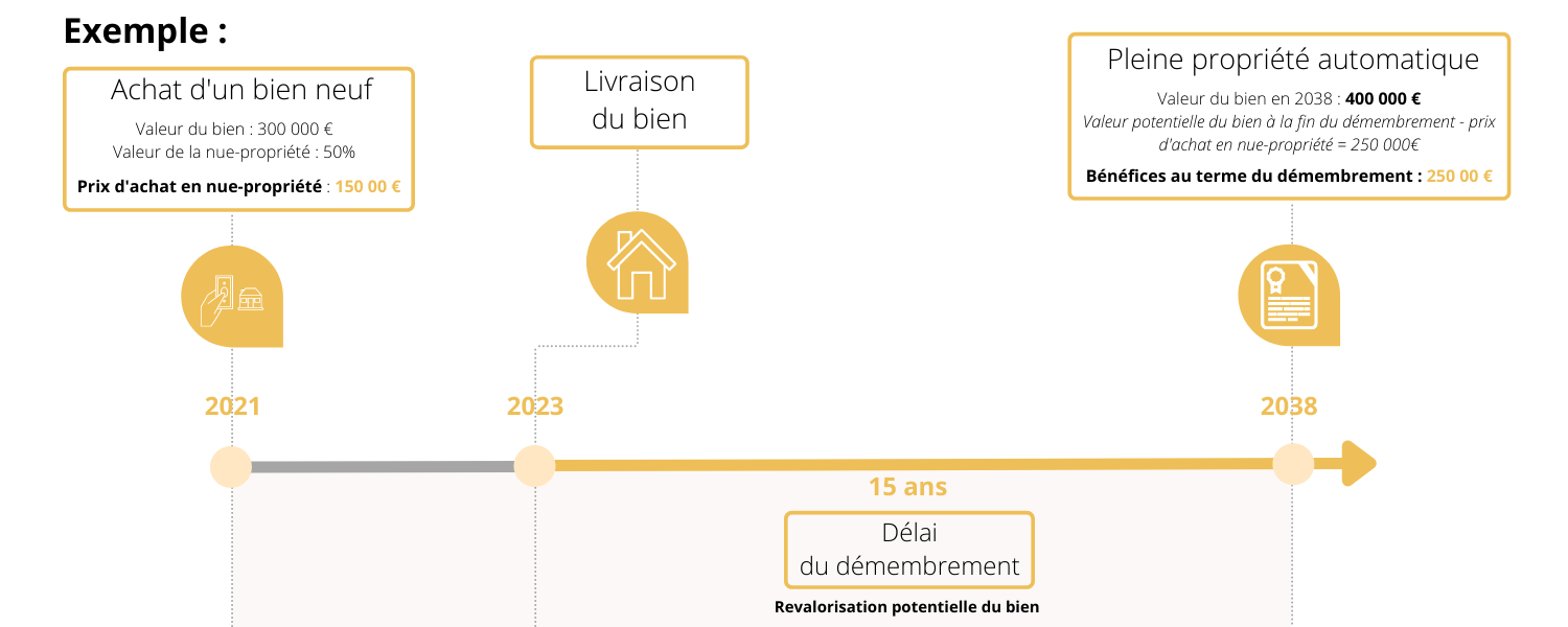 Exemple investissement démembrement