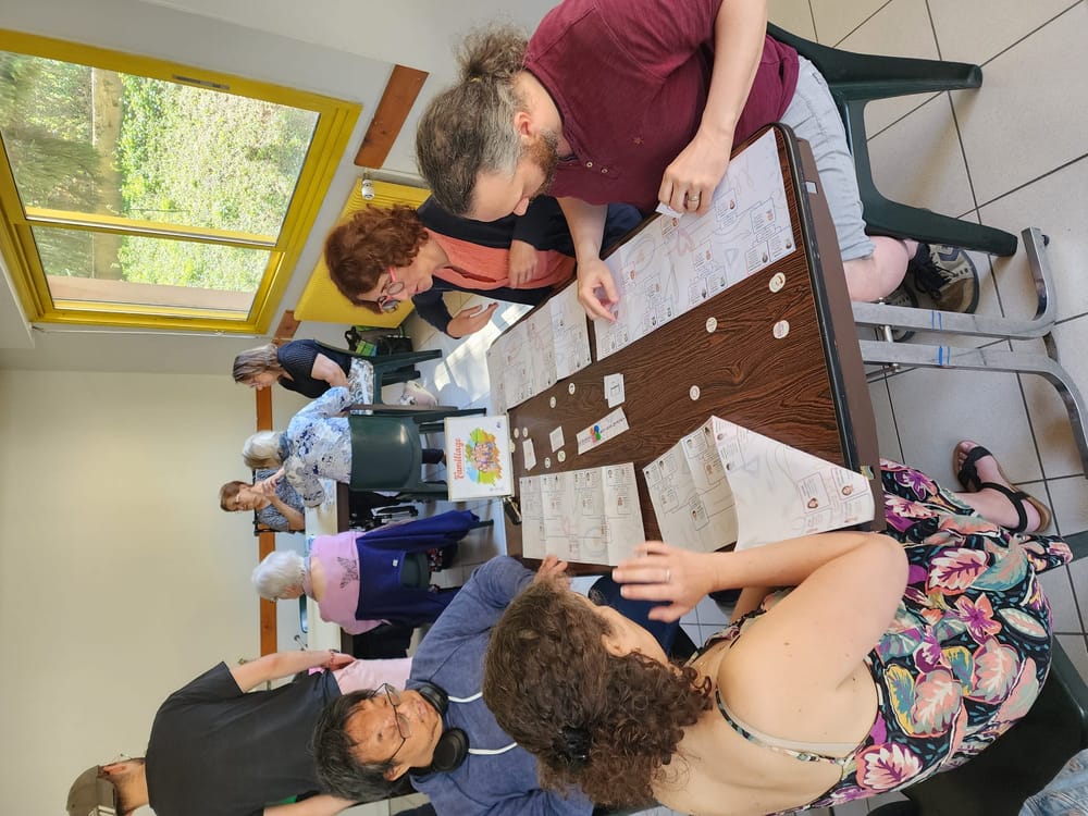 Une table de cobayes tr&egrave;s concentr&eacute;s