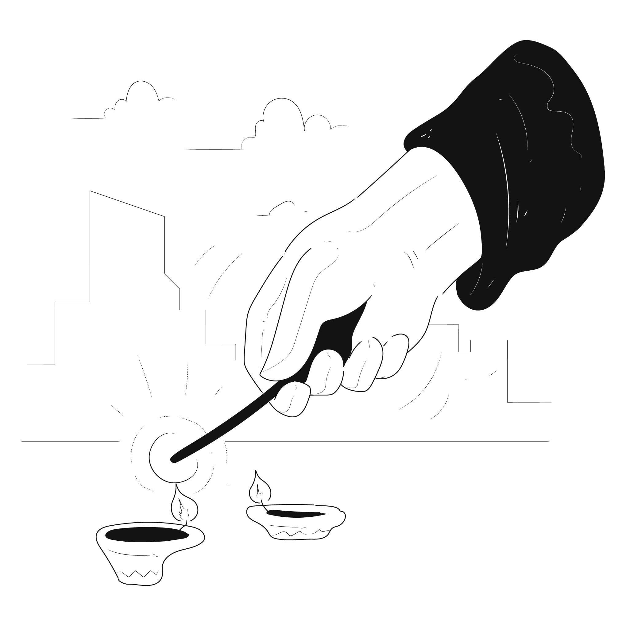 events holidays diwali candle fire flame light culture