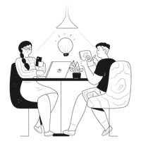 business start up brainstorm meeting idea thought group innovation