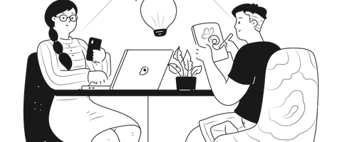 business start up brainstorm meeting idea thought group innovation