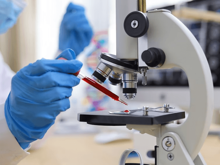 Examining Blood Sample.png