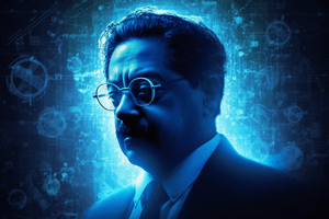 SatyendraNathBose_CyberPunk_QuantumComputingIndia.png