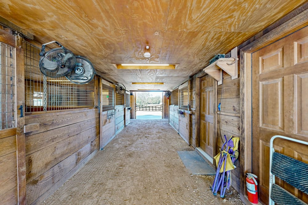 Barn aisle