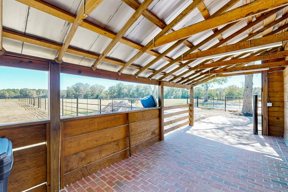 Barn loft entrance terrace