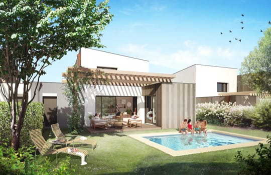 Programme immobilier neuf à Artigues-près-Bordeaux - Villas Andromède