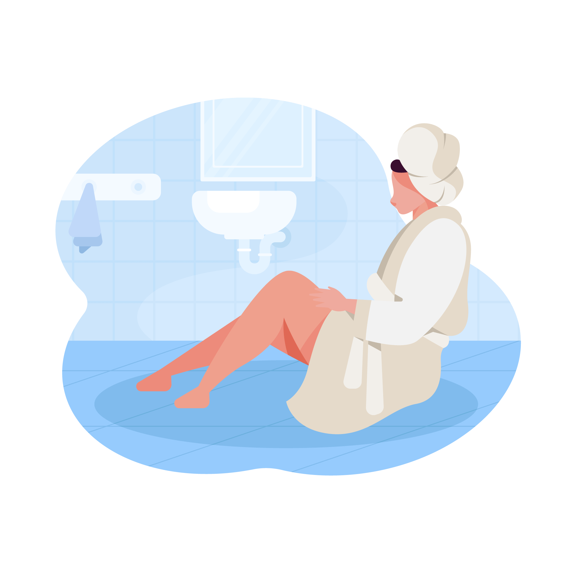 bathroom leisure robe