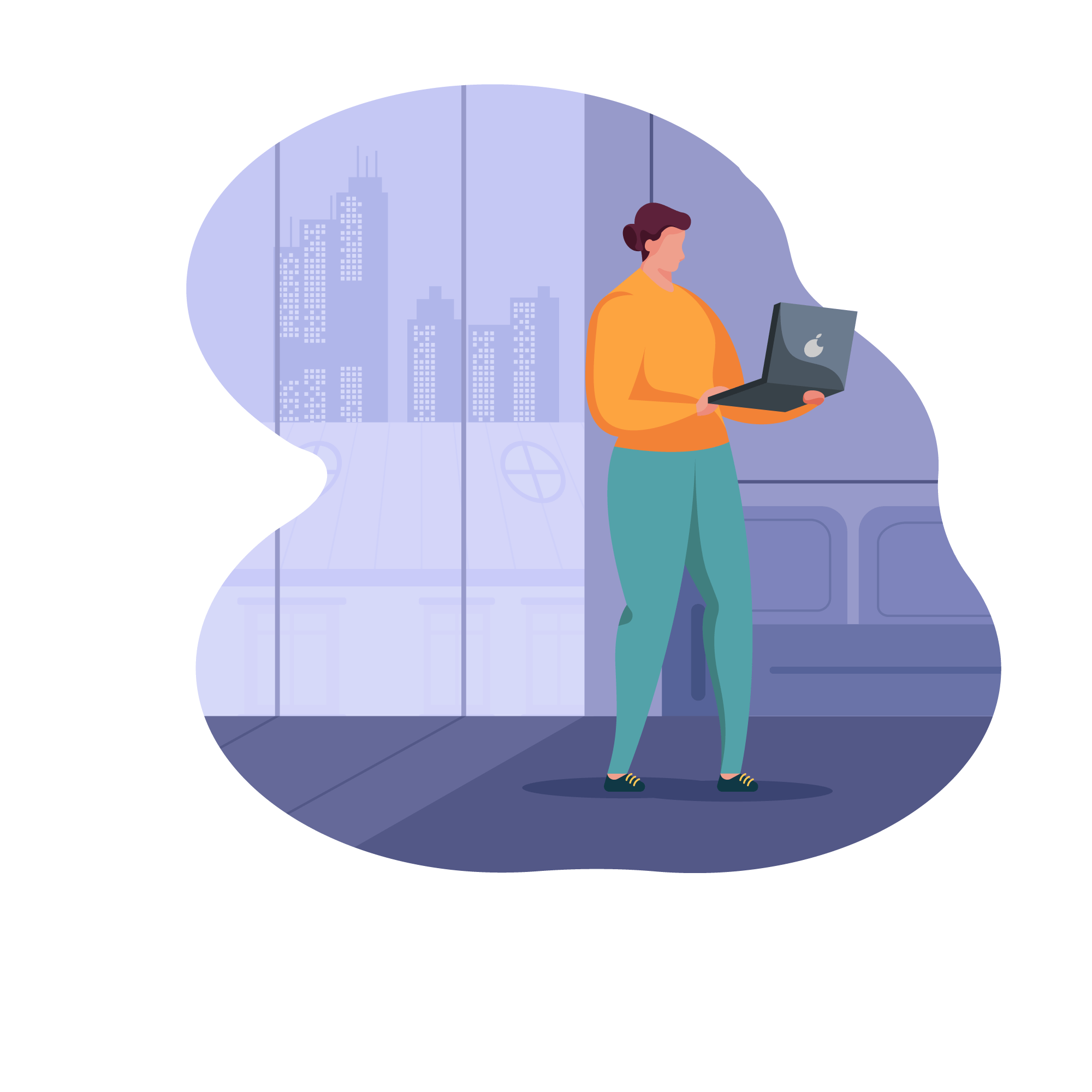 laptop computer city