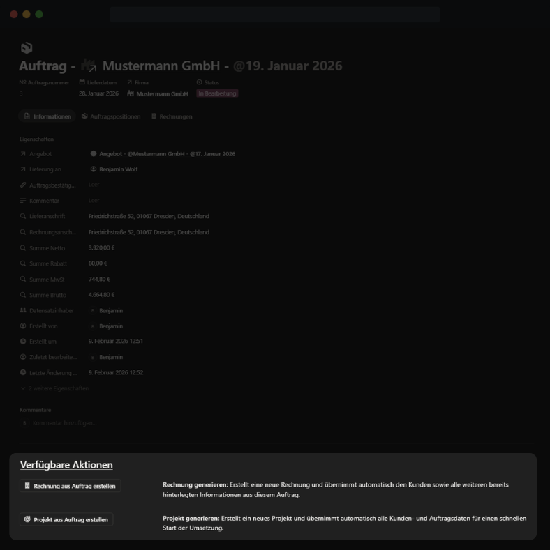 Automatisierte Agentur-Prozesse – Smart-Buttons zur schnellen Umwandlung von Datensätzen