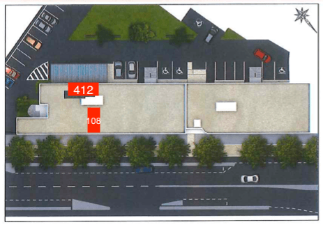 Plan de masse de la résidence All Suites Study