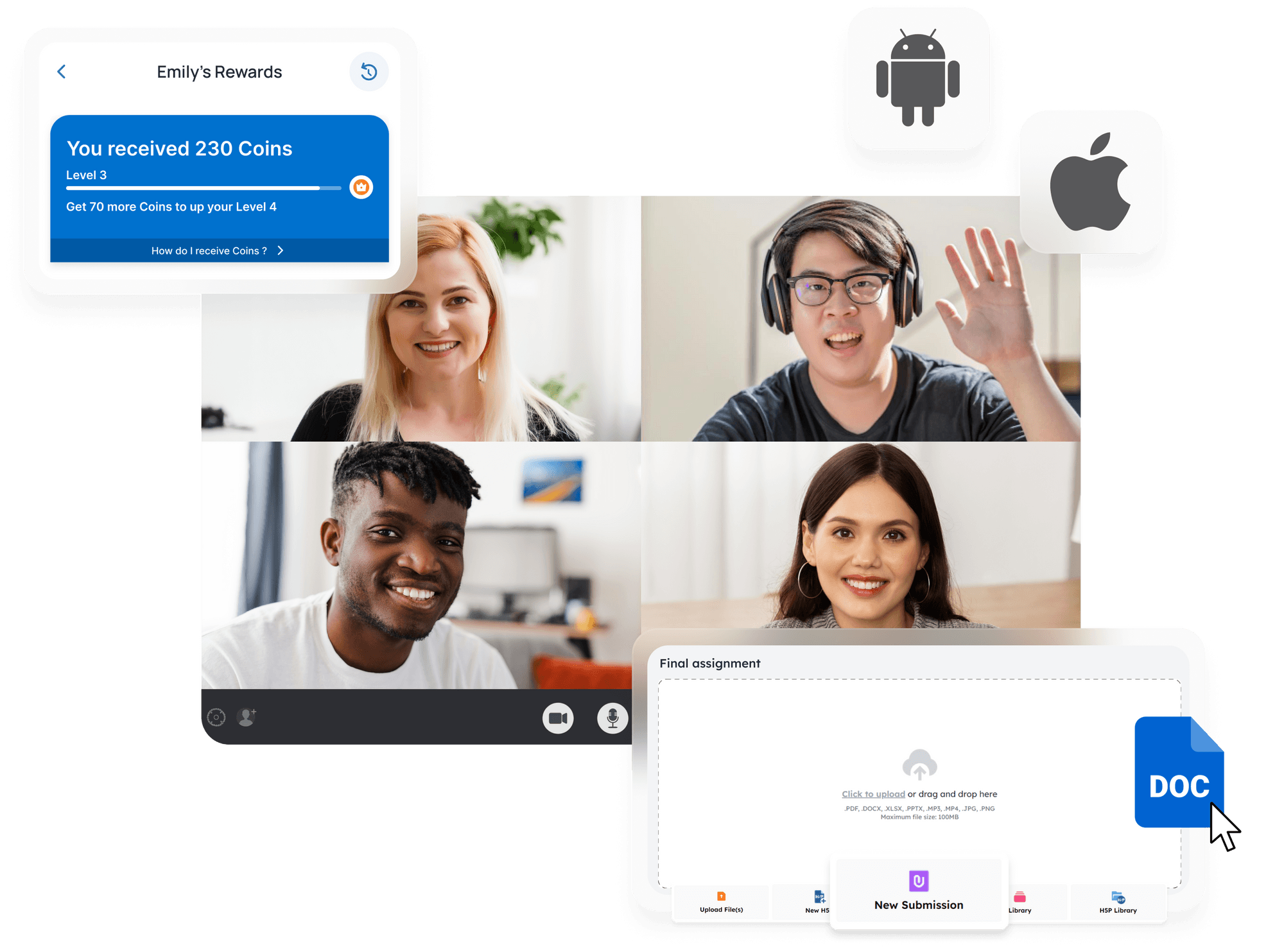 learners accessing learning programs anywhere and anytime
