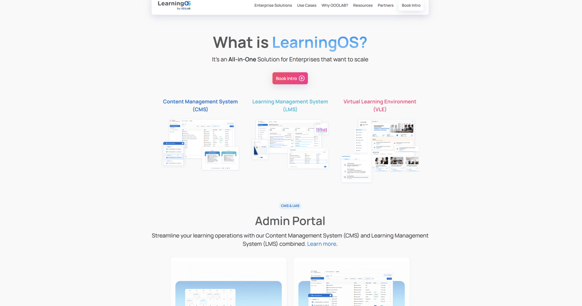 Student Learning Os What is LearningOS, a hybrid learning Entperise LMS