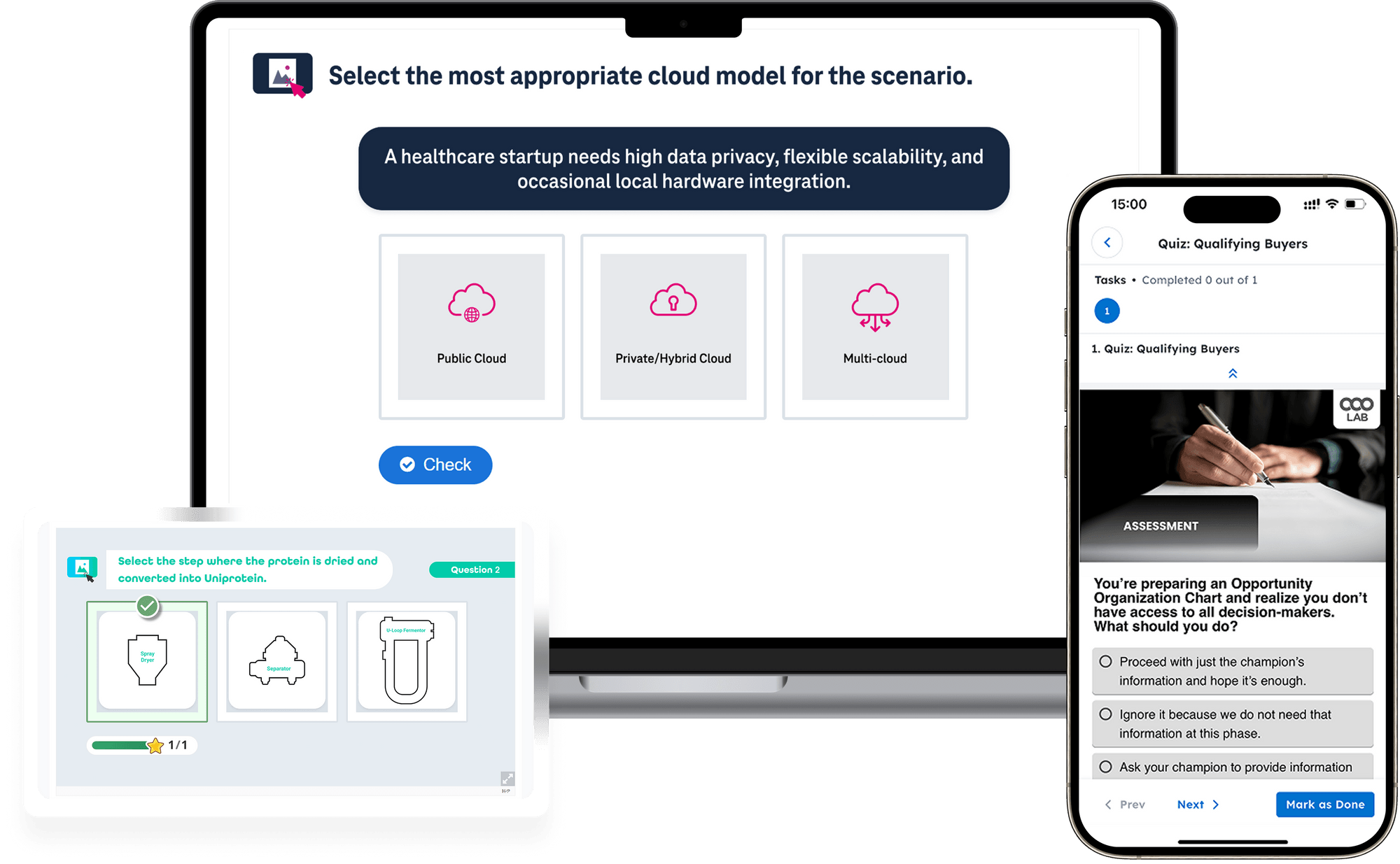 multi-sensory activities that test essential skills