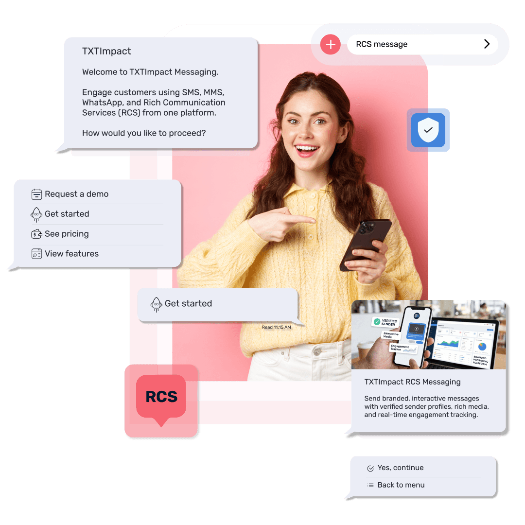 RCS Messaging | Bulk RCS Text Service Provider TXTImpact