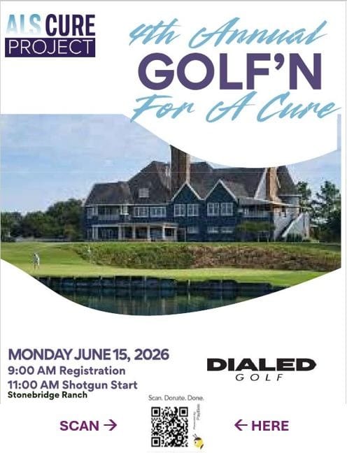 4th Golfin for a cure - Flyer - page 1 - cutoff base and QR code.jpg