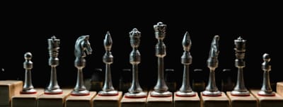 Image de pions de jeux d'échecs