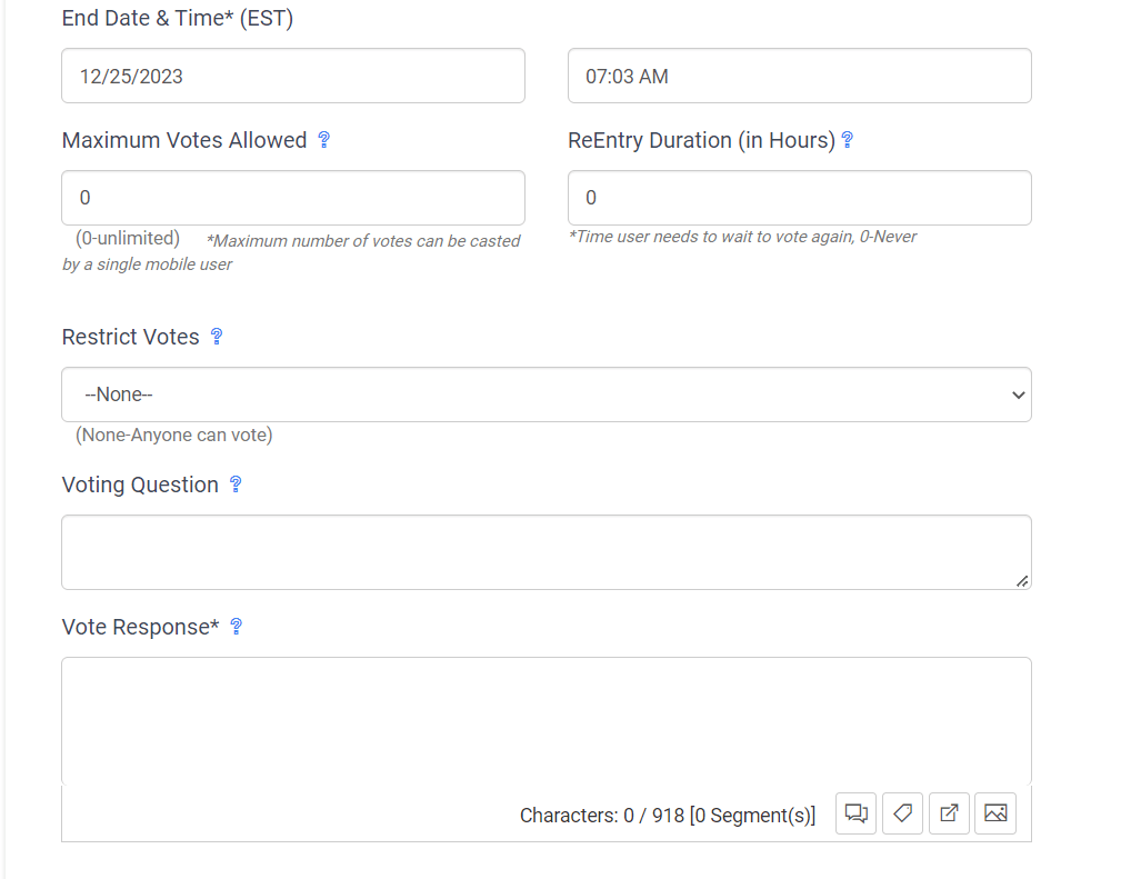 Text Voting Message How to Use Text-to-Vote & Create SMS Polls