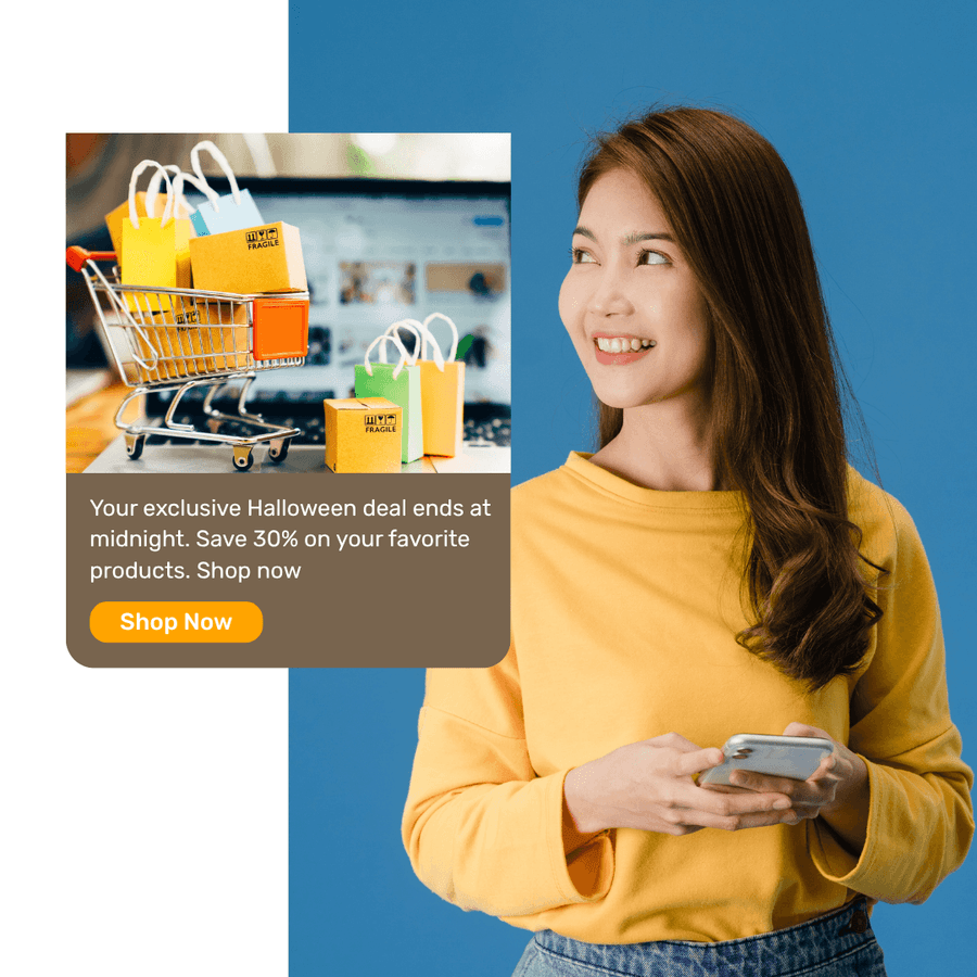 Halloween Limited Time Offers text